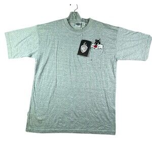 1991 ACME Looney Tunes Sylvester Mens T-Shirt Size Large Gray New Old Stock VTG